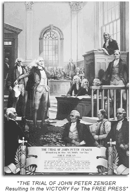 Trial of John Peter Zenger
